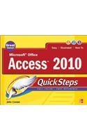 Microsoft Office Access 2010 QuickSteps