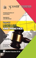 Scanner CS Professional Programme Module III (2017 Syllabus) Paper - 9.6 Labour Laws and Practice
