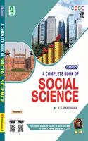 A Complete Book Of Social Science (Vol-I) For Class 10 (Examination 2020-2021): Vol. 1