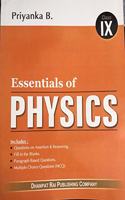 ESSENTIALS OF PHYSICS CLASS 9 DHANPAT RAI