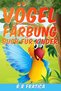 Vögel Färbung Buch für Kinder