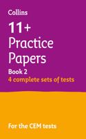 11+ Verbal Reasoning, Non-Verbal Reasoning, English & Maths Practice Papers Book 2 (Bumper Book with 4 sets of tests)