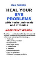 Heal Your Eye Problems with Herbs, Minerals and Vitamins (Large Print)