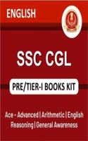SSC CGL Tier I Books Kit (Set of 5 books in English Printed Edition) by Adda247 Publications
