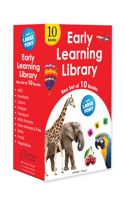 Early Learning Library - Box Set of 10 Books :  Big Board Books Series (Large Font)