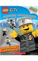 Escape from Lego City! (Lego City: Sticker Storybook)