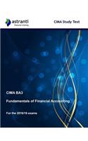 Cima Ba3 Fundamentals of Financial Accounting Study Text