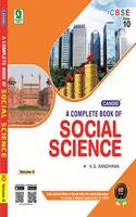 A Complete Book Of Social Science (Vol-Ii) For Class 10 (Examination 2020-2021): Vol. 2