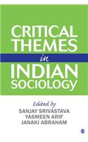 Critical Themes in Indian Sociology