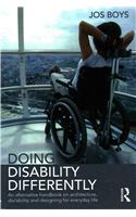 Doing Disability Differently