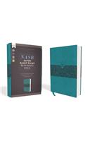 NASB, Super Giant Print Reference Bible, Leathersoft, Teal, Red Letter, 1995 Text, Comfort Print