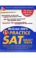 McGraw-Hill's 15 Practice SAT Subject Tests