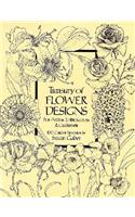 Treasury of Flower Designs for Artists, Embroiderers and Craftsmen