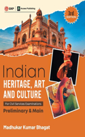 Indian Heritage, Art and Culture (Preliminary & Main) 3ed by Access