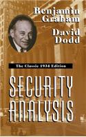 Security Analysis: The Classic 1934 Edition