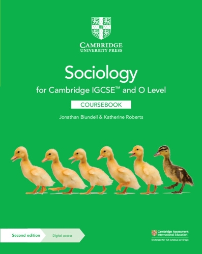 Cambridge IGCSE™ and O Level Sociology Coursebook with Digital Access  (2 Years): (Cambridge International IGCSE)