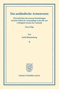 Das Auslandische Armenwesen
