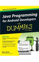 Java Programming For Android Developers For Dummies