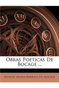 Obras Poeticas de Bocage ...