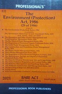 Environment (Protection) Act, 1986 alongwith Allied Rules Latest Edition