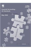 Financial Accounting (UK) Standards: May 2004 Exam Q and As (CIMA May 2004 Q&As)
