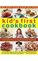 Best Ever Step-by-step Kid's First Cookbook