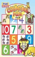 Frank EMU Books Counting Fun 1 to 10 - Numbers 1-10 Learning and Writing Activity Book for Kids
