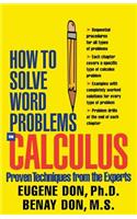 How to Solve Word Problems in Calculus