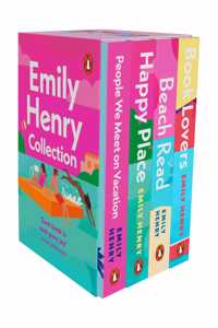 Emily Henry: 4 Books Boxset (Happy Place, People We Meet On Vacation, Book Lovers, Beach Read)