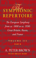 Symphonic Repertoire Volume III Part B