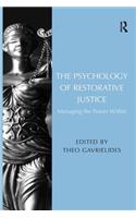 The Psychology of Restorative Justice