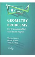 107 Geometry Problems from the AwesomeMath Year-Round Program