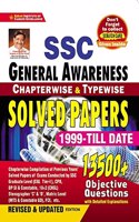 Kiran SSC General Awareness Chapterwise And Typewise Solved Papers 13500+ Objective Questions(English Medium)(3470)
