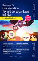 Bloomsbury?s Quick Guide to Tax and Corporate Laws in India - Including allied laws