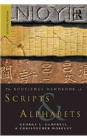 Routledge Handbook of Scripts and Alphabets