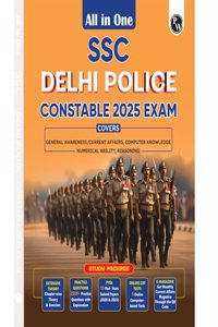 PW All in One SSC Delhi Police Constable 2025 Exam | Chapterwise Theory, Short Tricks, Exercises,15 Past Year Solved Papers(PYQs) 2023&2020 with 5 Online CBT Tests l English Edition