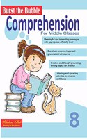Scholars Hub Comprehension Book for Develop Reading and Writing Skills of Kids (Middle Classes - 8) | For Ages 13-14 years| Covers 21 Chapters With Answer Key | Each Chapter includes 6 sections covers Reading, Writing, Grammar, Word-Wise, Speaking