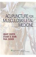 Acupuncture for Musculoskeletal Medicine
