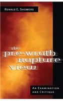 Pre-Wrath Rapture View