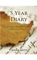 5 Year Diary