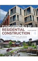 Fundamentals of Residential Construction