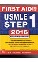 First Aid For The USMLE Step 1 26ed 2016