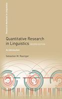 Quantitative Research in Linguistics: An Introduction (Research Methods in Linguistics)