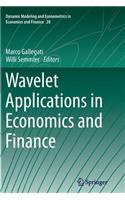 Wavelet Applications in Economics and Finance