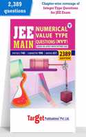 Nta Jee Main Book (Physics, Chemistry, Maths) | Jee Main Pcm Based On Latest Paper Pattern | Topicwise 2389 Numerical Value Type Questions With Solutions | Relevant Hints Provided