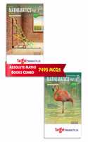 Jee Mains Absolute Maths Books Vol 1 And 2 Combo For Engineering Entrance Exam | Chapterwise Mcqs With Solutions | Topicwise Tests For Practice | Best Study Material For Jee Preparation | 2 Books